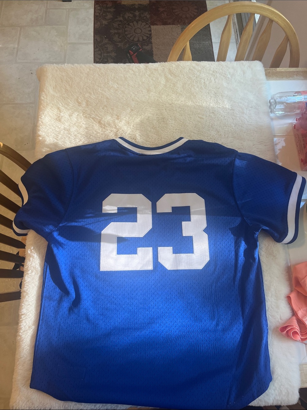 Mitchell & Ness Chicago Cubs Cooperstown Collection BP Jersey Size M #23 NWT - Picture 2 of 7